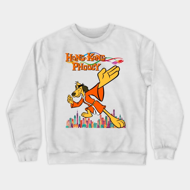 Hong Kong Phooey Crewneck Sweatshirt by Montes